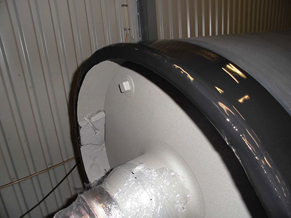 Kantreparation av vals