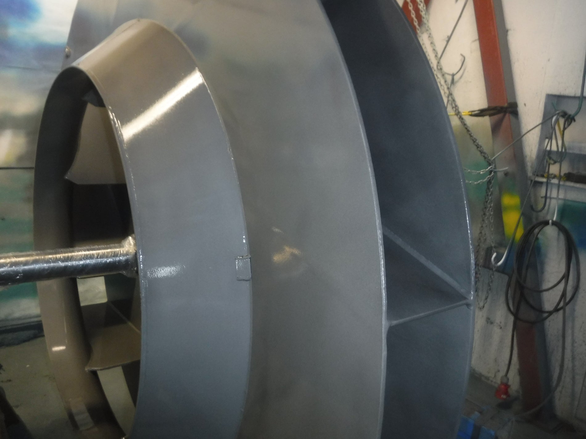 Renovering av fläkthjul